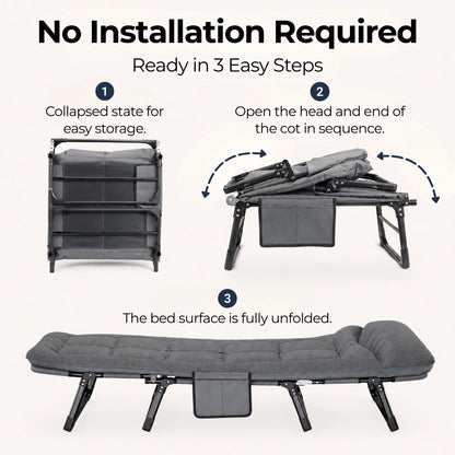 Adjustable Folding Bed